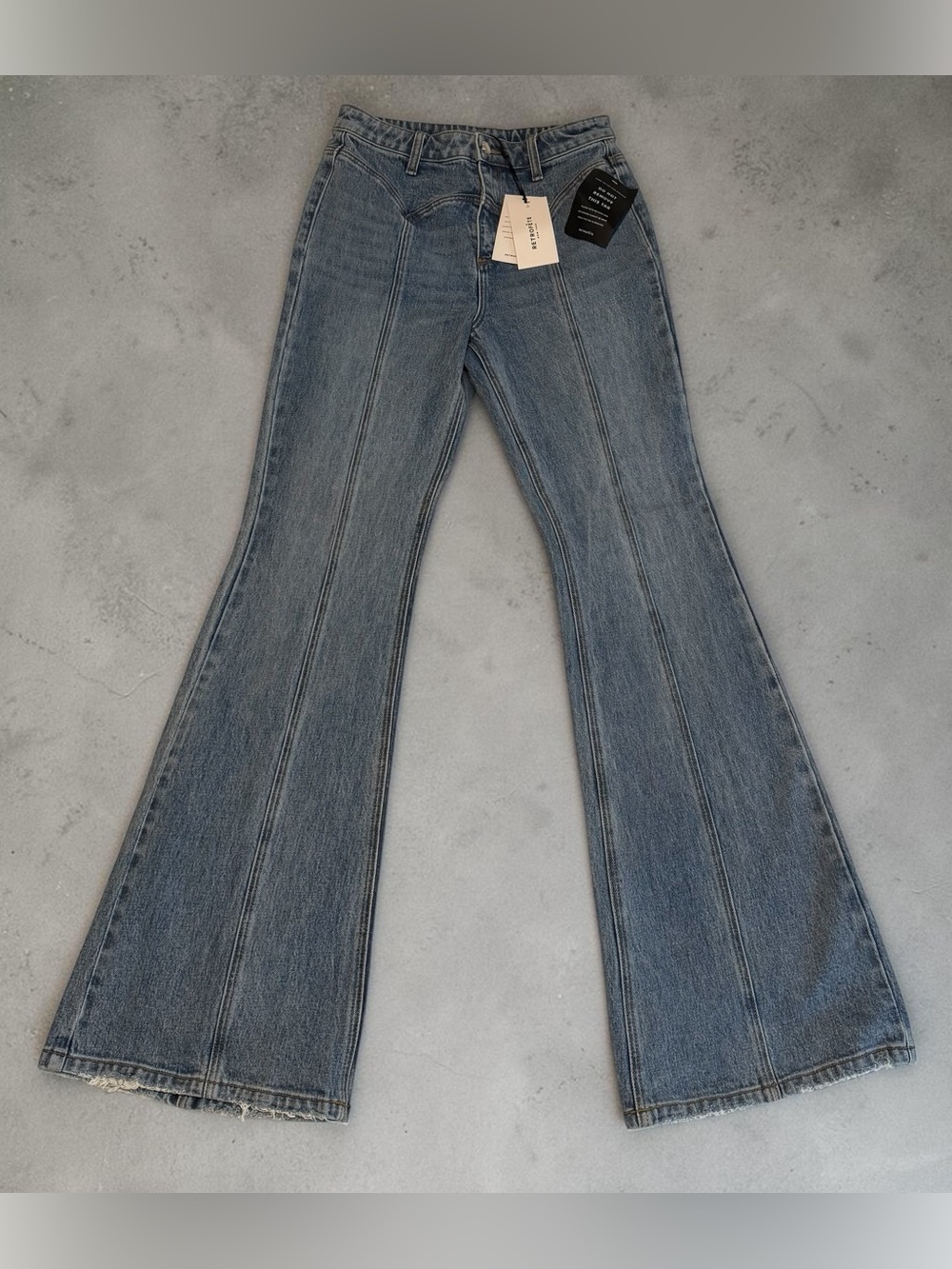 Retrofête High-Rise Wide Leg Jeans